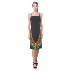 Cashmere Womans Small Strap Kongo Black 550x550,12x16,1, Alcestis Slip Dress (Model D05)