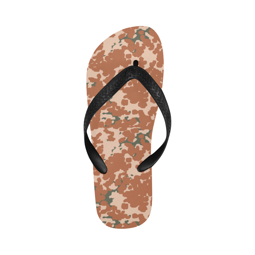 danish M84 desert camouflage Flip Flops for Men/Women (Model 040)