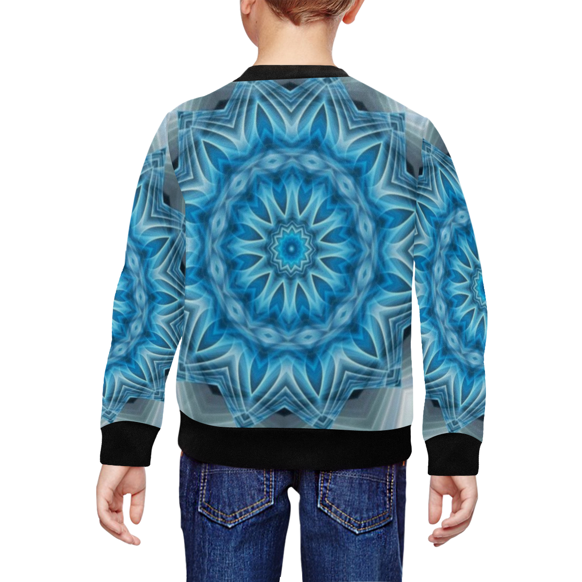 kalider All Over Print Crewneck Sweatshirt for Kids (Model H29)