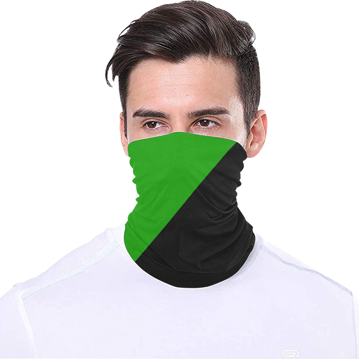 Black and Green Multifunctional Headwear