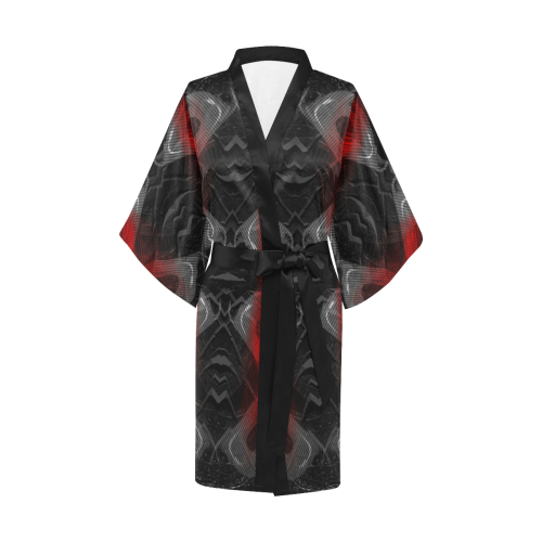 xxsml Red Voice Crew Kimono Robe
