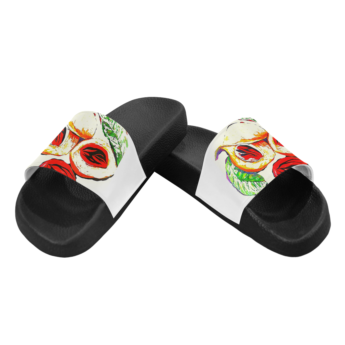 manusartgnd Women's Slide Sandals (Model 057)