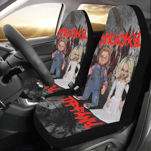 TIME20-DESIGN-CHUCKY CAR SET Car Seat Covers (Set of 2)