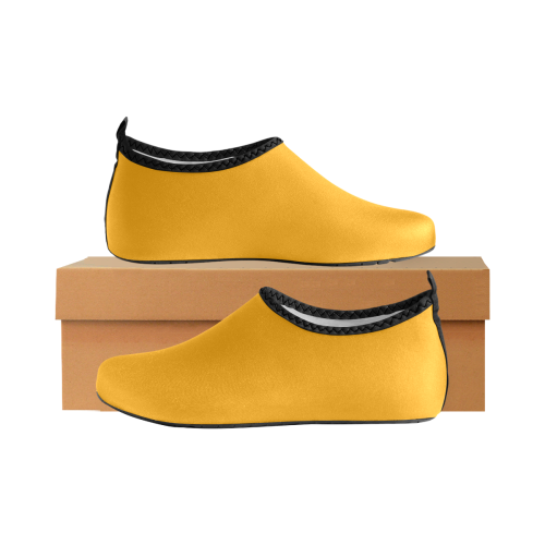 color orange Kids' Slip-On Water Shoes (Model 056)
