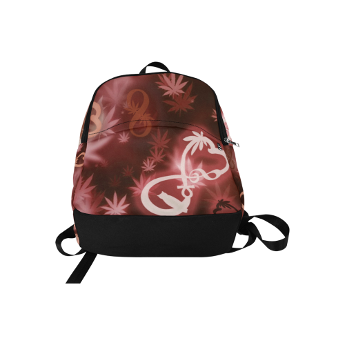 INFINITY RED COSMOS Fabric Backpack for Adult (Model 1659)
