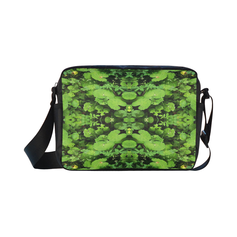 the green x Classic Cross-body Nylon Bags (Model 1632)