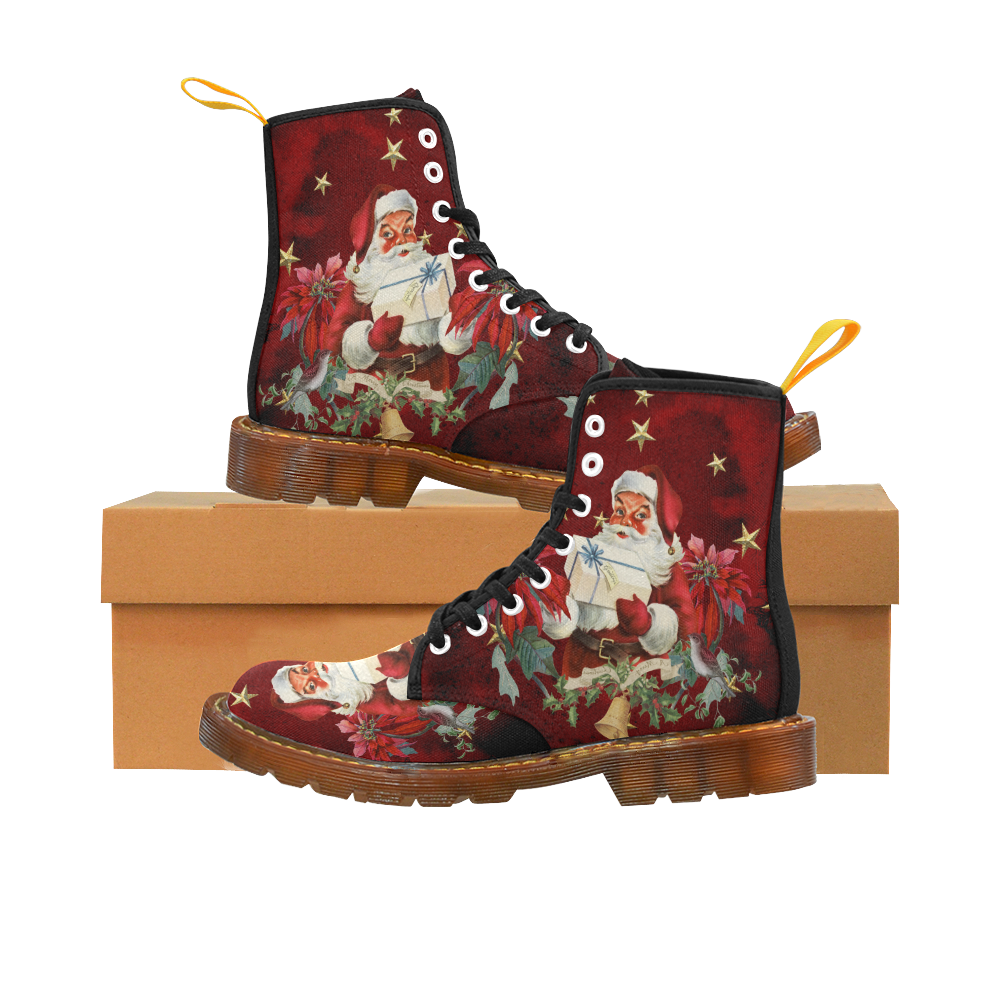 Santa Claus with gifts, vintage Martin Boots For Men Model 1203H