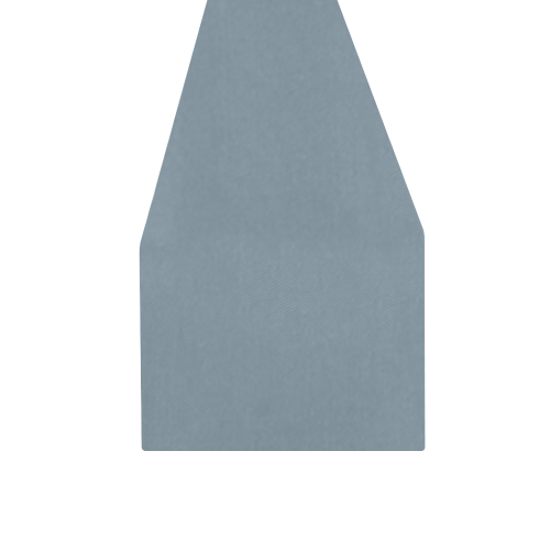 color light slate grey Table Runner 16x72 inch