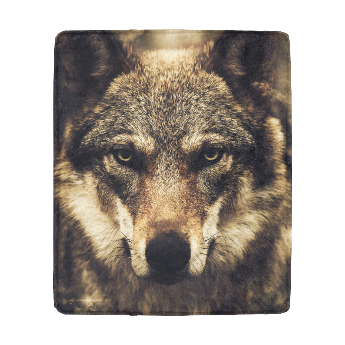 Wolf 2 Animal Nature Ultra-Soft Micro Fleece Blanket 50"x60"