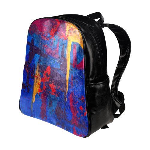 oil_l Multi-Pockets Backpack (Model 1636)