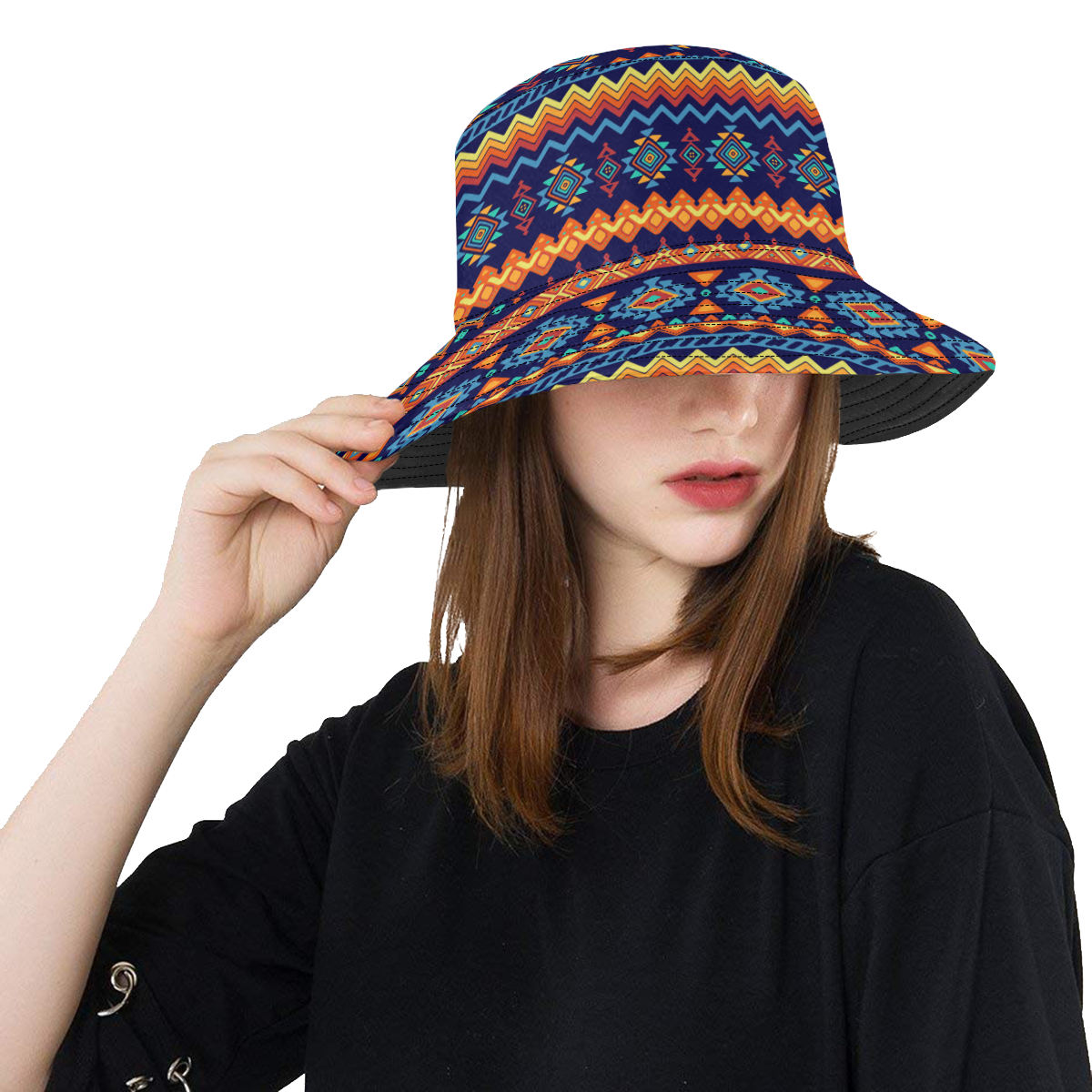 Awesome Ethnic Boho Design All Over Print Bucket Hat