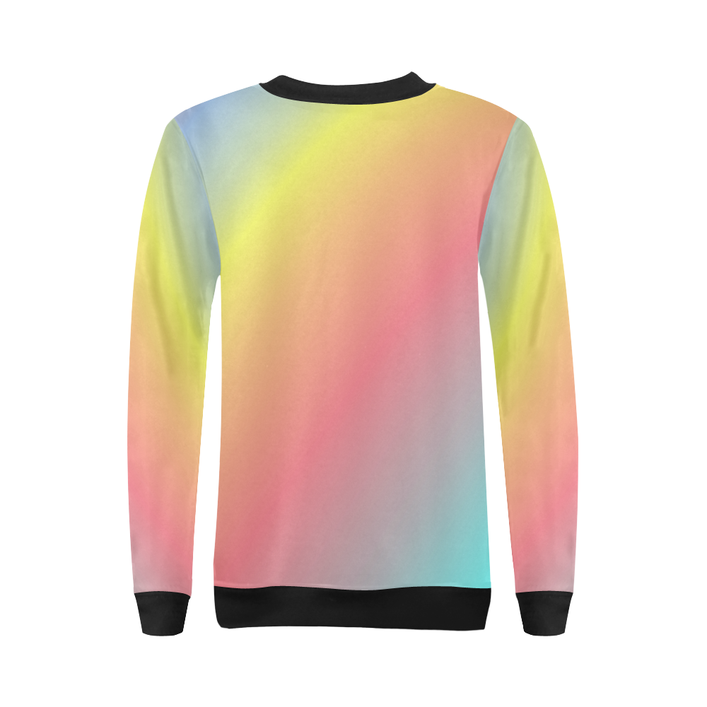 Tropical Blend All Over Print Crewneck Sweatshirt for Women (Model H18)