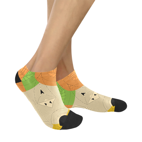 Aztec Ancient Tribal Women's Ankle Socks