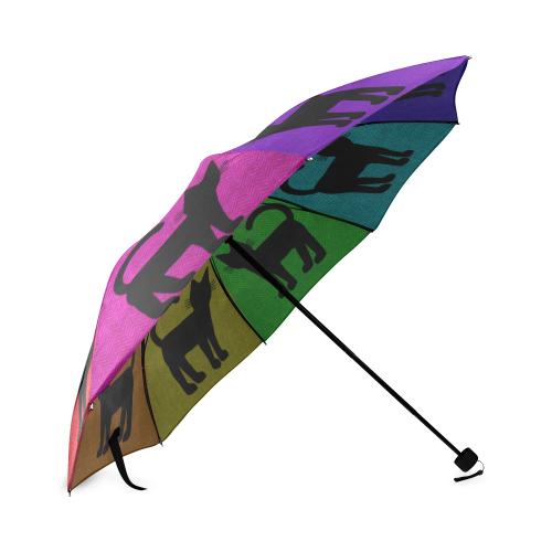 Rainbow Cat Foldable Umbrella (Model U01)