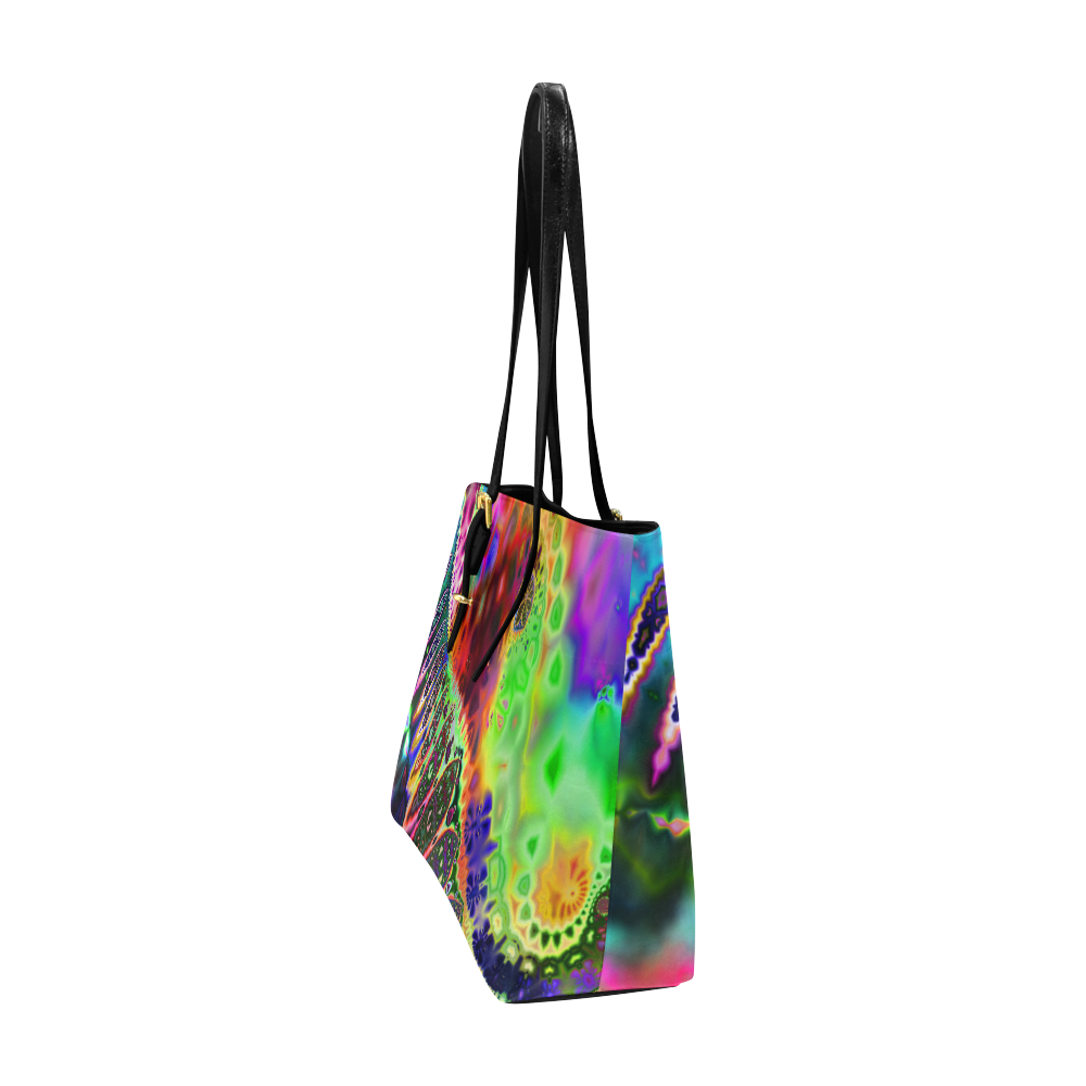 Rainbow \Slide Euramerican Tote Bag/Large (Model 1656)