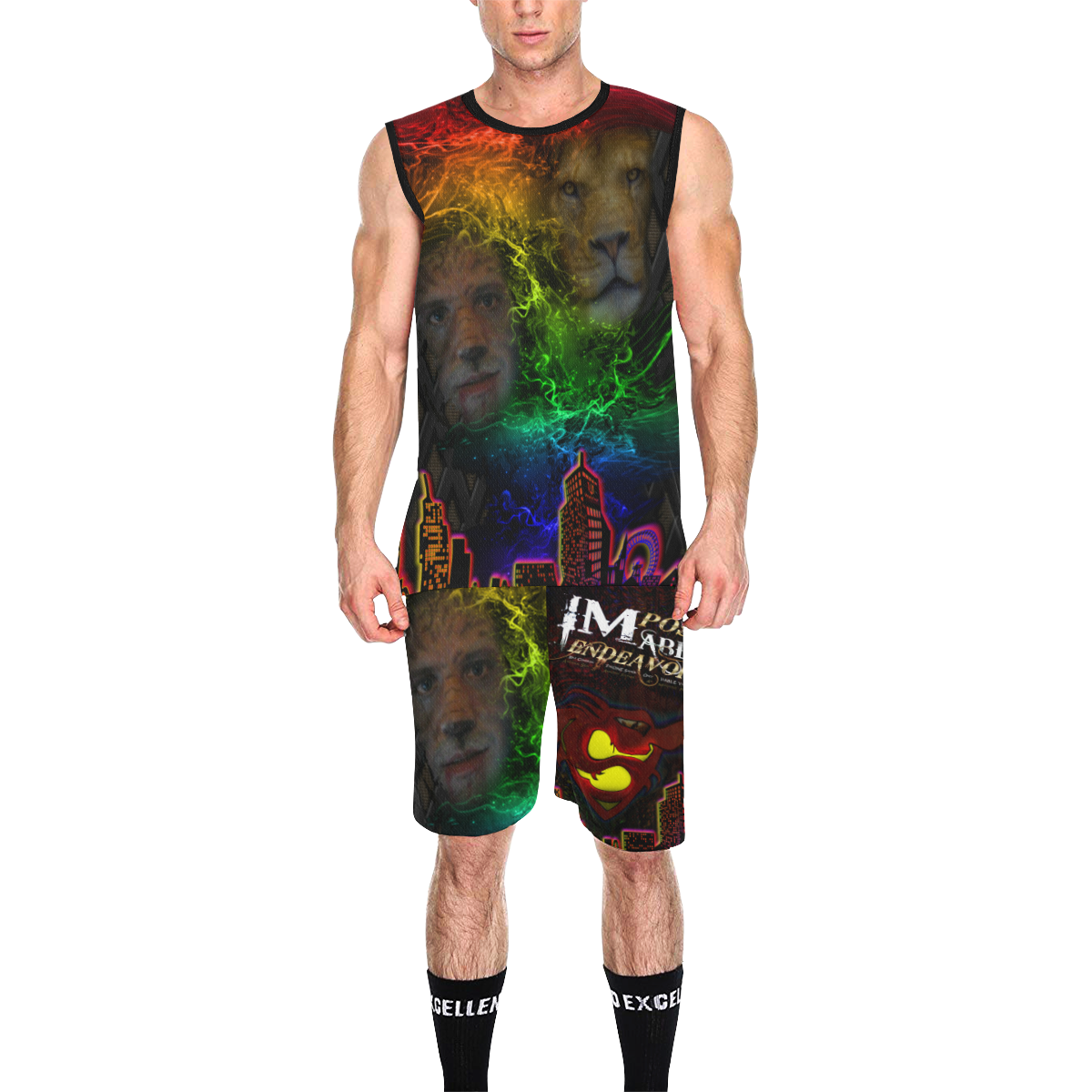 TheONE Savior - Beast is Back All Over Print Basketball Uniform