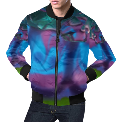 perfect All Over Print Bomber Jacket for Men/Large Size (Model H19)
