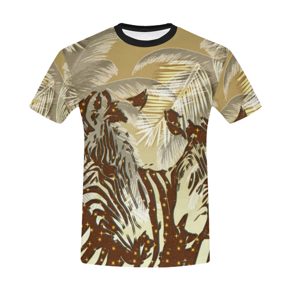 African night All Over Print T-Shirt for Men/Large Size (USA Size) Model T40)