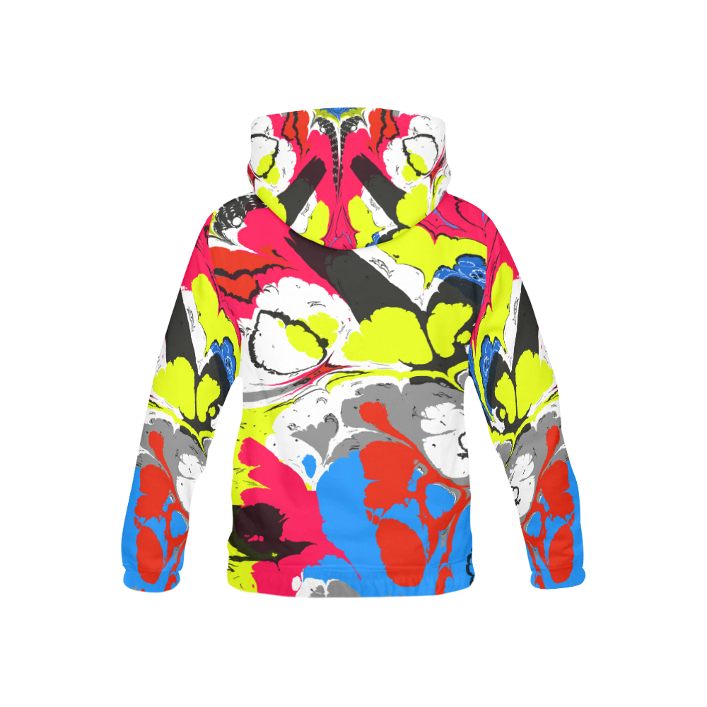 Colorful distorted shapes2 All Over Print Hoodie for Kid (USA Size) (Model H13)