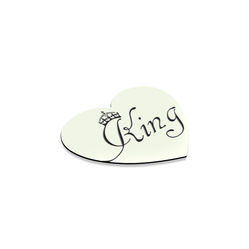For the King / Yellow Heart Coaster