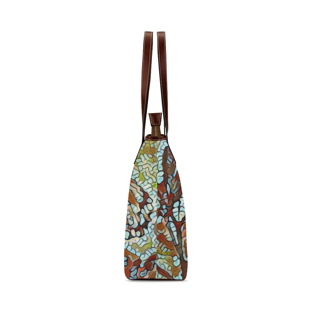 No Rocks Butterfly Shoulder Tote Bag (Model 1646)