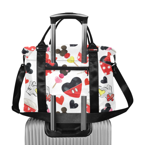 mickeylove4totetravel Large Capacity Duffle Bag (Model 1715)