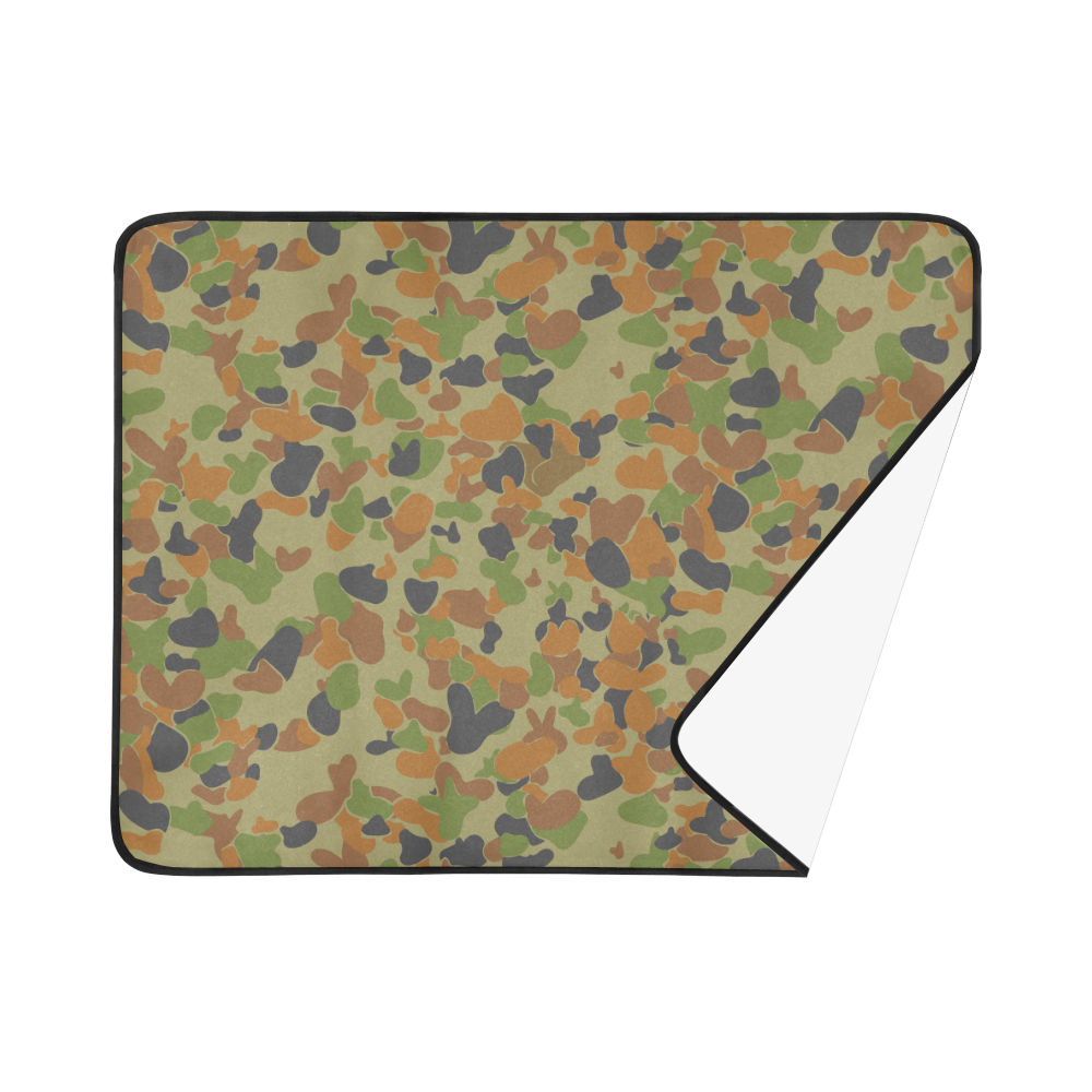 AUSCAM Bunnycam DCP camouflage Beach Mat 78"x 60"