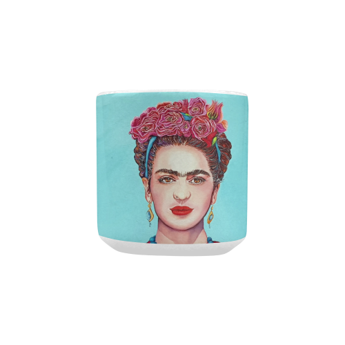 FRIDA IN THE PINK Heart-shaped Morphing Mug