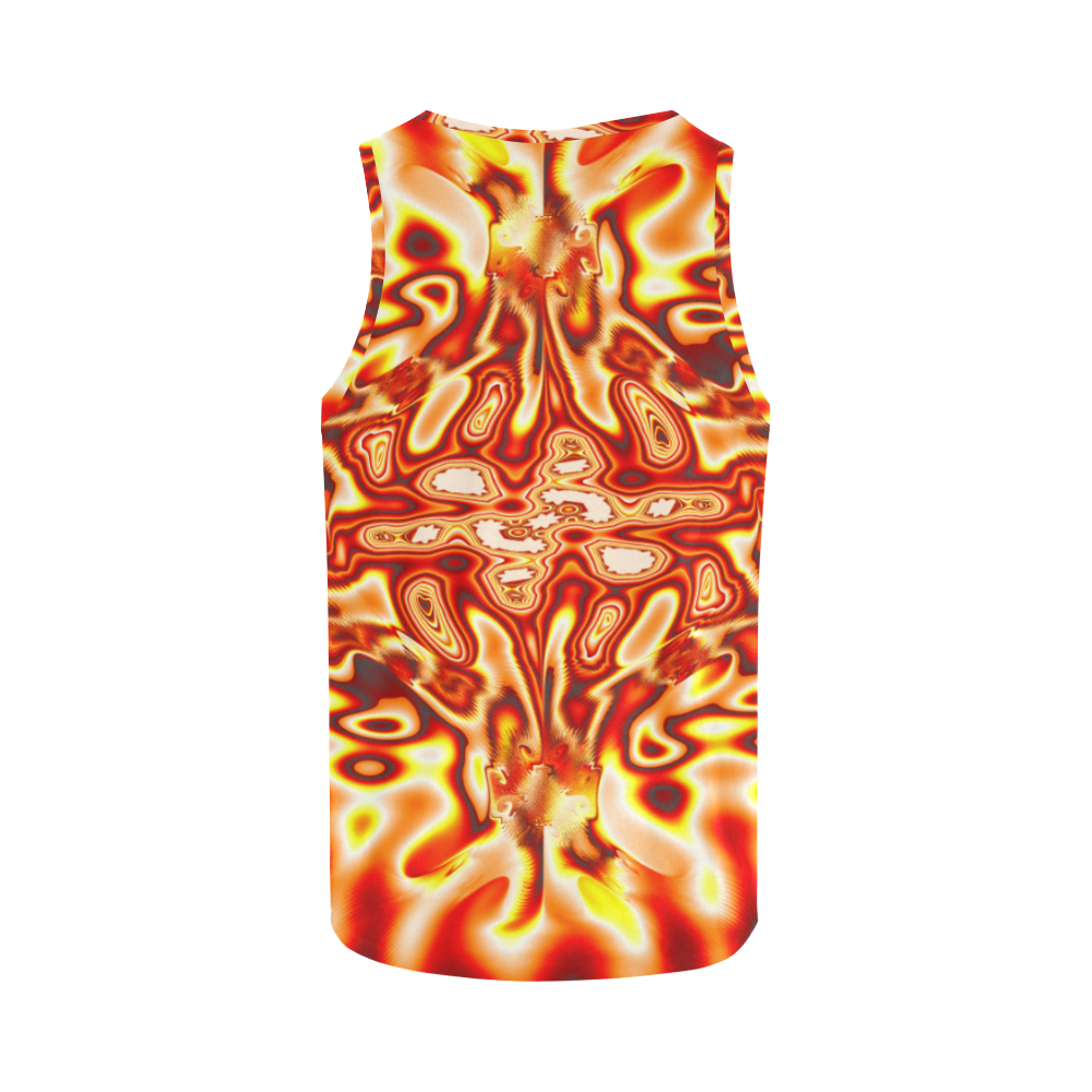 Infected All Over Print Tank Top for Women (Model T43)