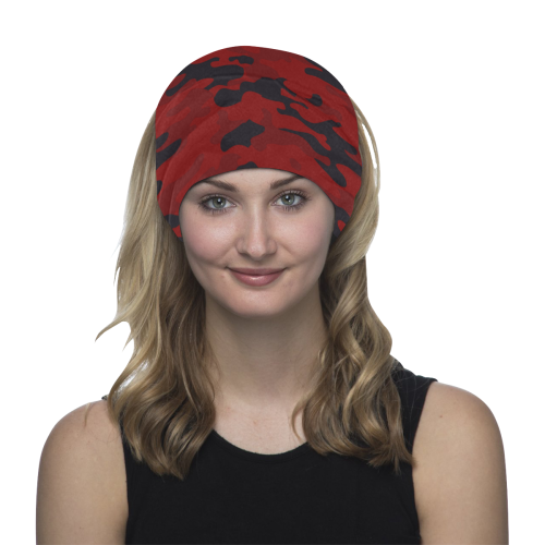 Red Camo Multifunctional Headwear