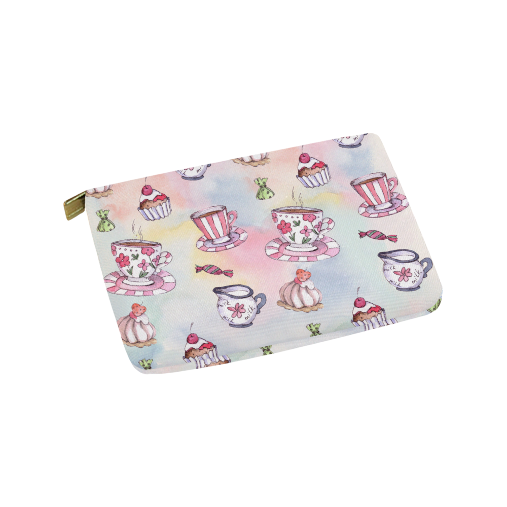 Coffee and sweeets Carry-All Pouch 9.5''x6''