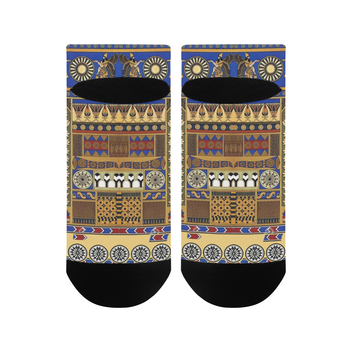 Ancient Assyrian Art Men's Ankle Socks
