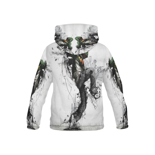 On the Beat All Over Print Hoodie for Kid (USA Size) (Model H13)