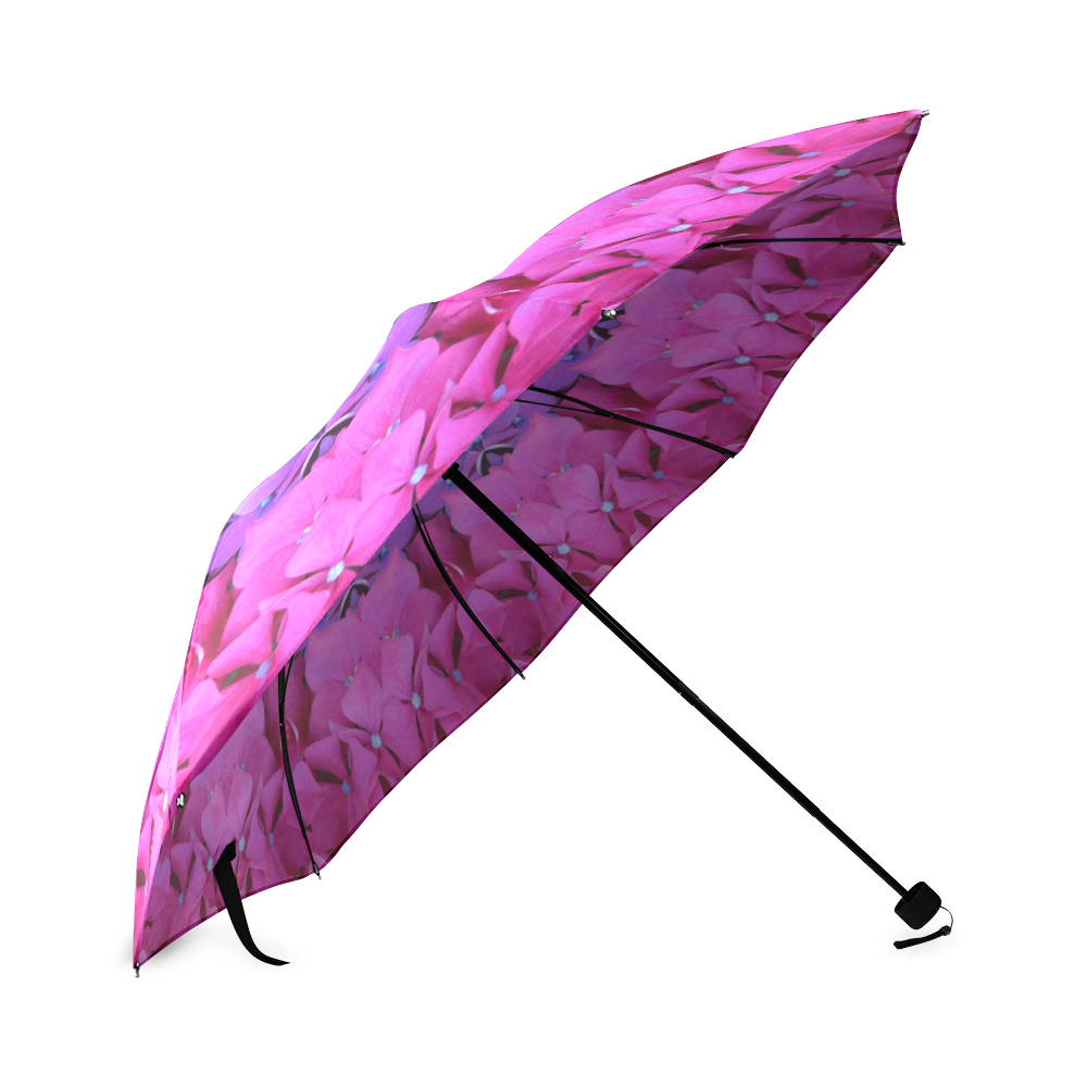 kal16_pinkpurple_hydrangea1 Foldable Umbrella (Model U01)