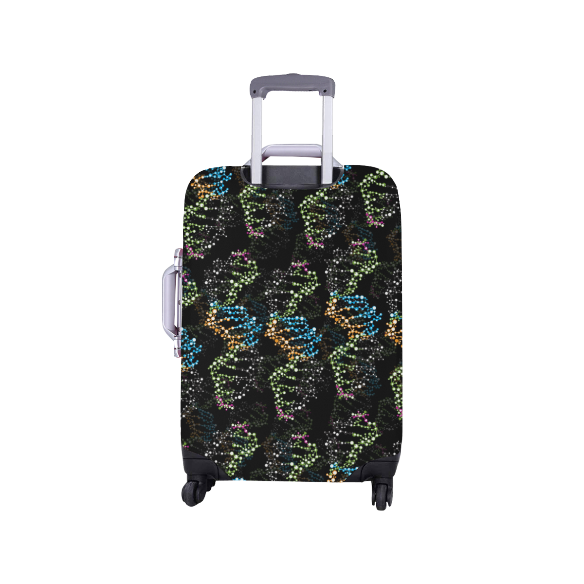 DNA pattern - Biology - Scientist Luggage Cover/Small 18"-21"