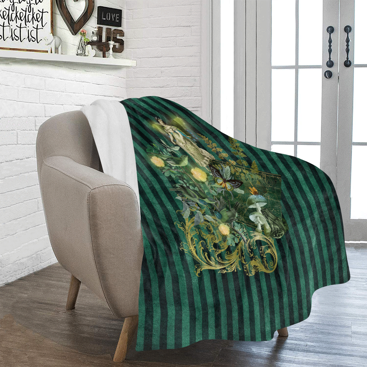 The Witch Way Ultra-Soft Micro Fleece Blanket 50"x60"