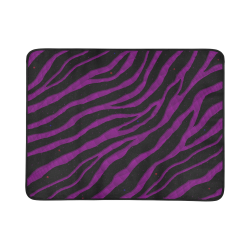Ripped SpaceTime Stripes - Purple Beach Mat 78"x 60"