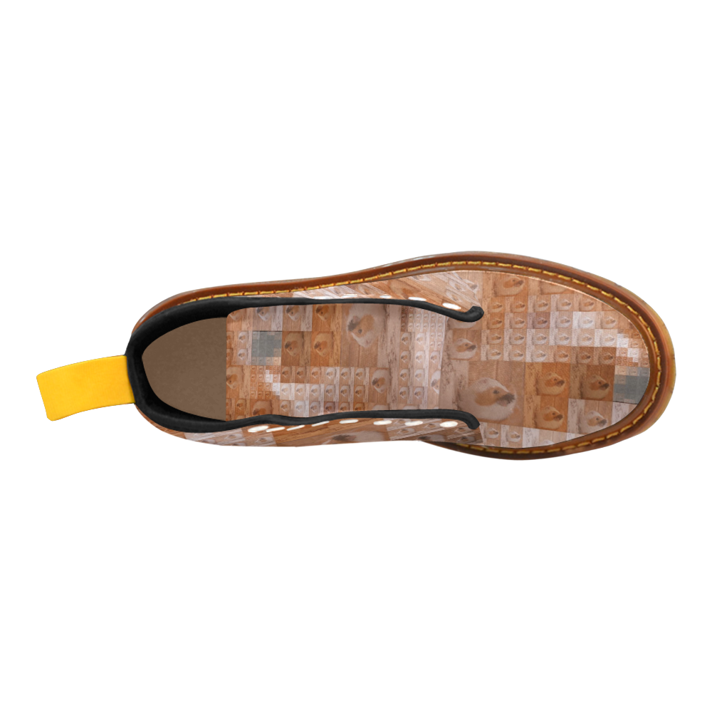 Guinea Pig Pixel Fun by JamColors Martin Boots For Men Model 1203H