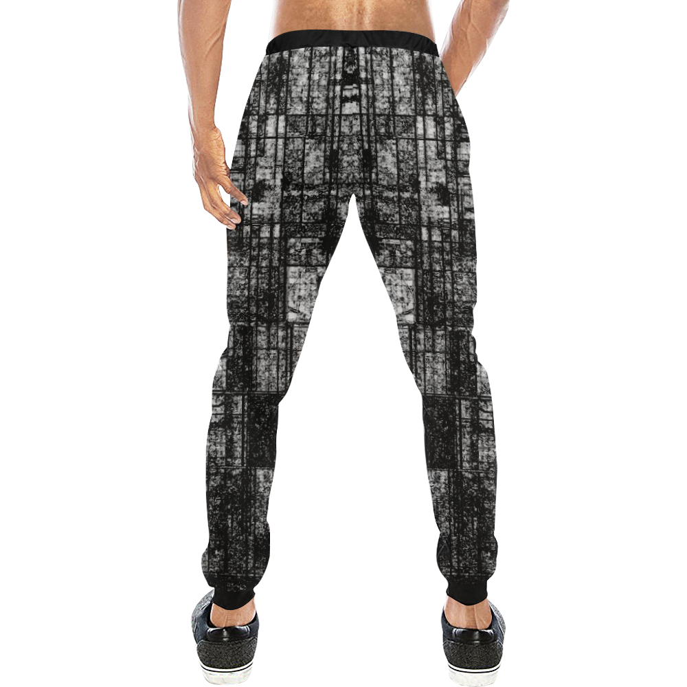 pen and ink joggers Men's All Over Print Sweatpants (Model L11)