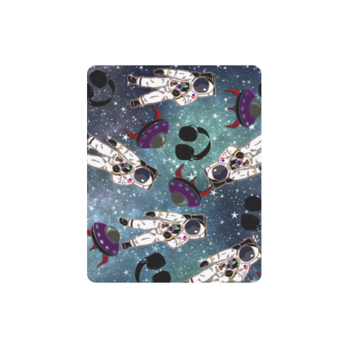 astronaut space galaxy Rectangle Mousepad