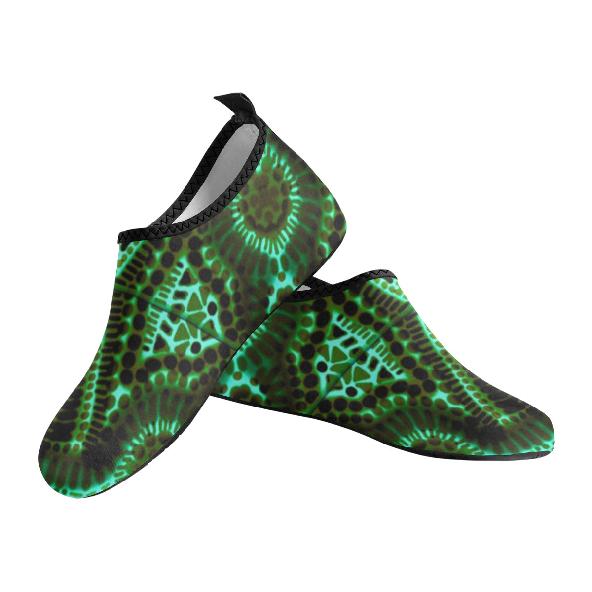 geometry 3 Women's Slip-On Water Shoes (Model 056)