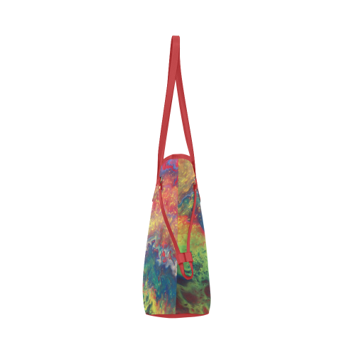 Powerful Clover Canvas Tote Bag (Model 1661)