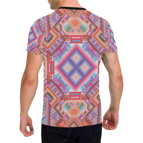 Researcher Men's All Over Print T-Shirt with Chest Pocket (Model T56)