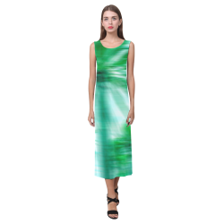 Palm Beach Phaedra Sleeveless Open Fork Long Dress (Model D08)
