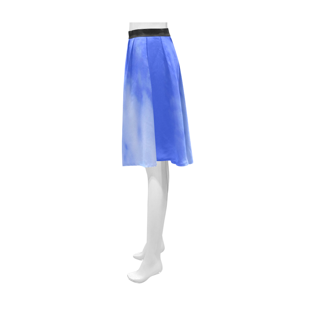 Blue Clouds Athena Women's Short Skirt (Model D15)