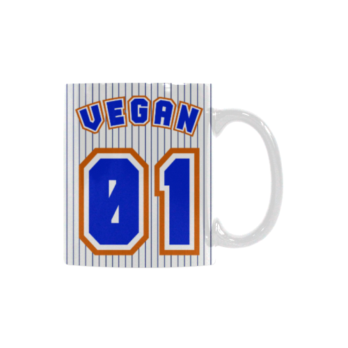 No. 1 Vegan White Mug(11OZ)