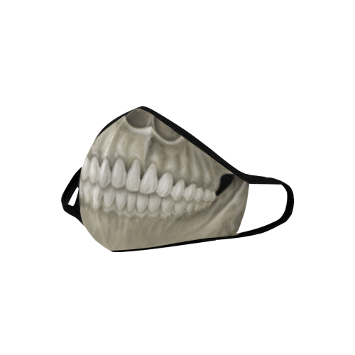 Smiling Skull Mouth Mask