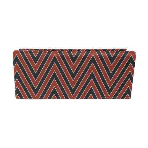 Red And Blue Chevrons Custom Foldable Glasses Case
