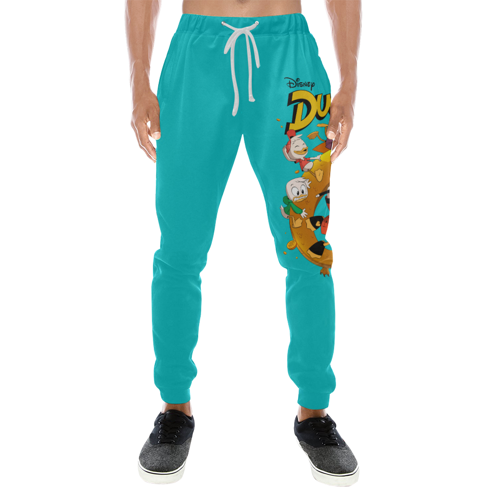 DuckTales Men's All Over Print Sweatpants (Model L11)