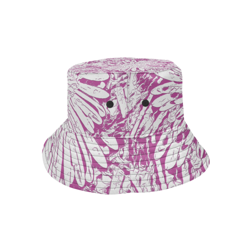 PINK FLOWER LADYLIKE All Over Print Bucket Hat